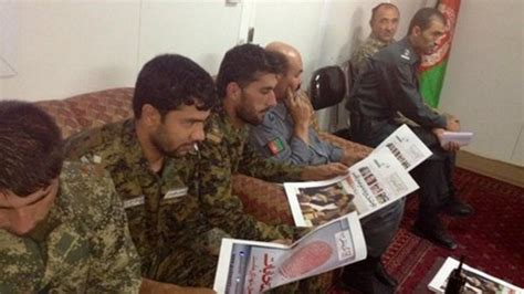 Afghan Notebook Illiterate Army Bbc News