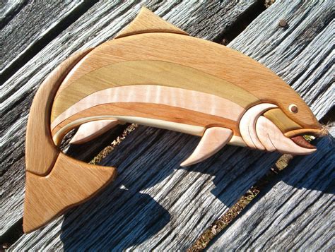 Trout Intarsia By Gbishop ~ Woodworking Community
