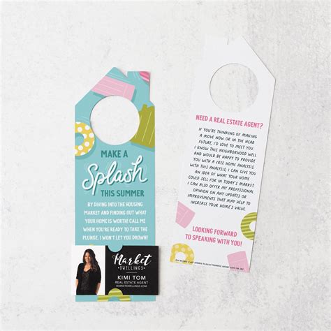 Make a splash this summer | Summer Door Hangers | 205-DH002#N#– Market