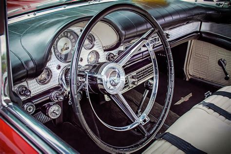 Classic Dashboards 1957 Thunderbird Photograph By John Bartelt Fine