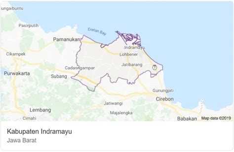 Pada tanggal 17 oktober 2000, sebagian wilayah jawa barat dibentuk sebuah provinsi tersendiri, yaitu provinsi banten. Peta Kabupaten Indramayu Gambar HD | Jawa Barat
