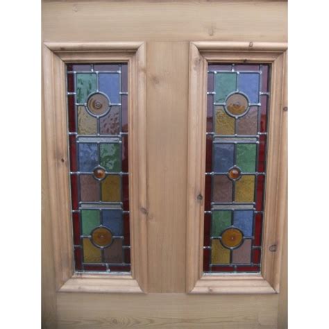 Doors Sd071 Exterior 5 Panel Door With Vibrant Stained