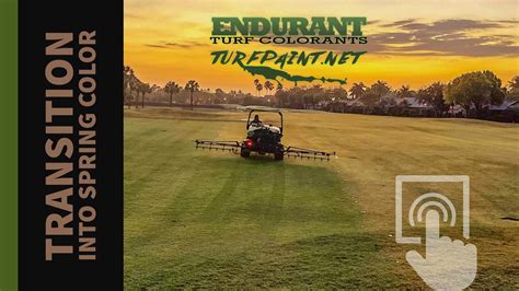 Get Green Grass Early This Spring With Endurant Endurant Turf Paint