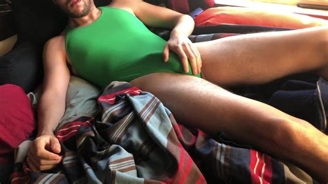 Green Spandex Spandex Swimsuit Cum 2 Gay Porn 23