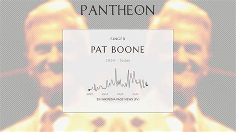 Pat Boone Biography American Singer Born 1934 Pantheon