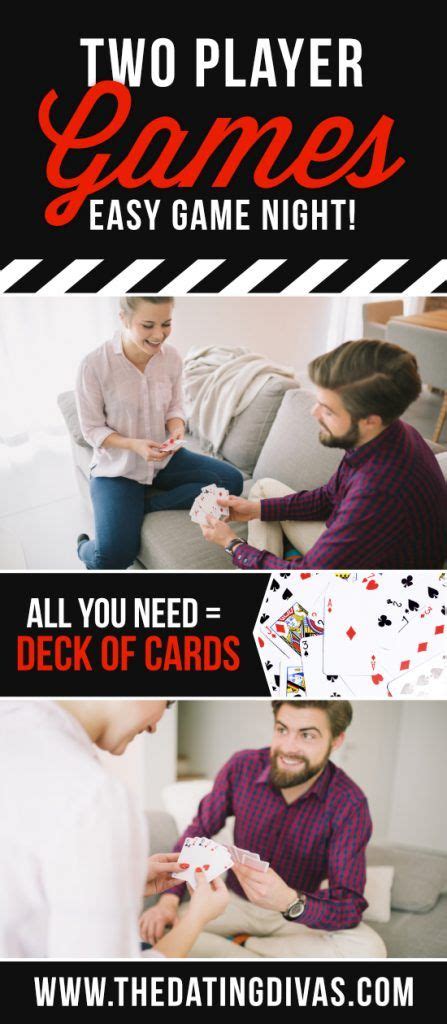 2 player card games for adults. 2 Player Card Games with a Deck of Cards - From The Dating Divas | Drinking card games, Fun card ...