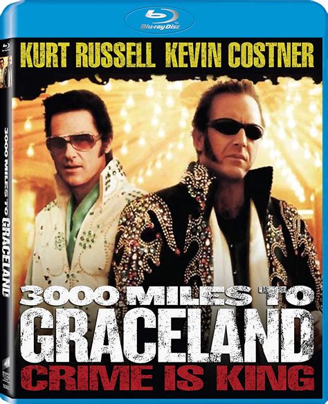 3 000 Miles To Graceland [blu Ray] Kevin Costner Kurt Russell Bokeem Woodbine Christian