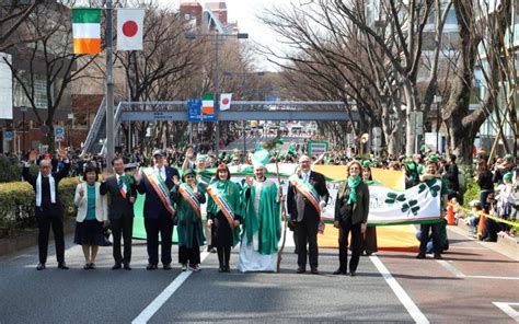 2023 St Patricks Day Parade Tokyo Ireland Japan Chamber Of Commerce