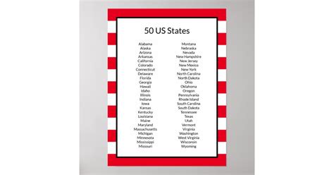 The 50 Us States In Alphabetical Order Photos Alphabet Collections Vrogue