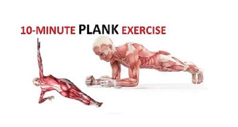 Plank Exercise 10 Minute Plank Workout