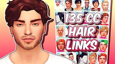 ⭐️ N E W V I D E O ⭐️the Sims 4 Maxis Match Male Hair Collection