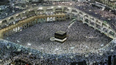 It is covered by golden lettered and black silk cloth, known as the kiswa, which is replaced yearly. What is the Hajj?