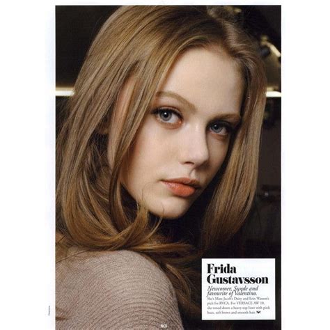 Russh Editorial Frida Gustavsson Issue 36 Liked On Polyvore Light Ash