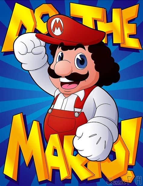 Do The Mario By Bigorangestar Redbubble