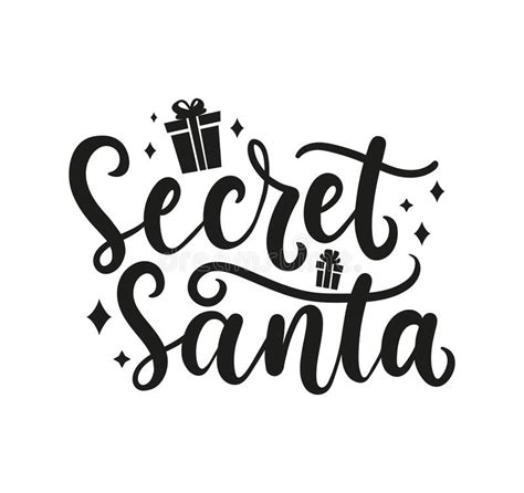 Secret Santa Stock Illustrations 2513 Secret Santa Stock