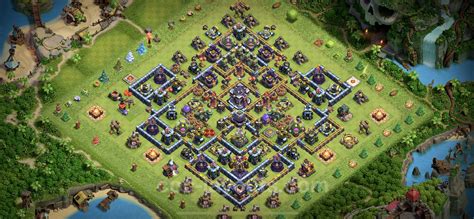 Best Base TH15 With Link Hybrid Anti Everything 2023 Town Hall Level