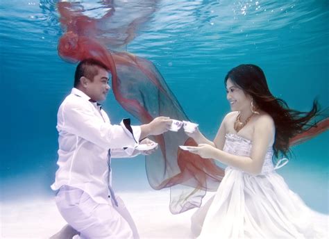 31 Best Images About Underwater Wedding And Trash The Dress