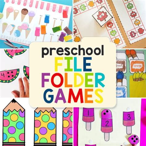 Free Printable File Folder Games Free Printable A To