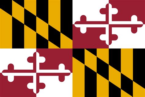 Maryland State Flag Png And Svg Vector Freebie Supply