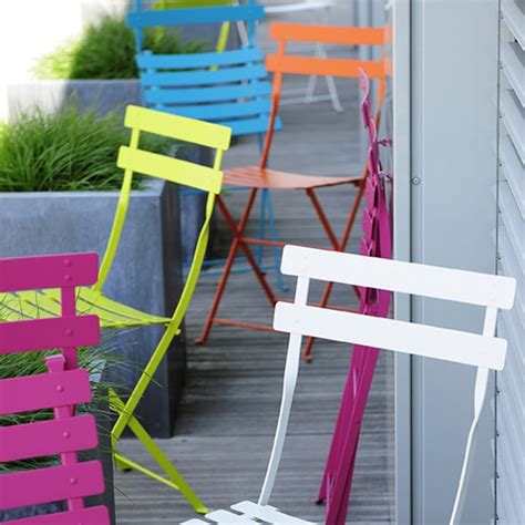 Check out our metal bistro chairs selection for the very best in unique or custom, handmade pieces from our home & living shops. Bistro Metal Folding Chair | Fermob | Shop