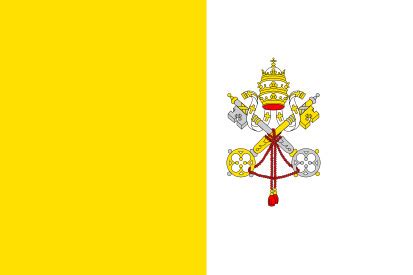 The flag of vatican city was adopted on 7 june 1929, the year pope pius xi signed the lateran treaty with italy, creating a new independent state governed by the holy see.the vatican city flag is modeled on the 1808 yellow and white flag of the earlier papal states, to which a papal tiara and keys were later added. Comprar Bandera del Vaticano - Comprar Banderas