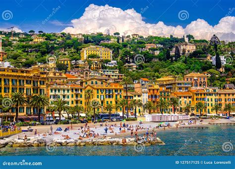 Santa Margherita Ligure Beach Italian Riviera Liguria Italy