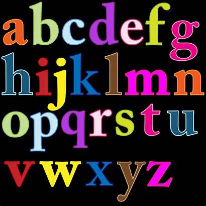 Alphabet Letters Colorful Domain Publicdomainpictures Clip Lettering