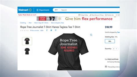 Walmart Pulls T Shirt Urging Violence Against Journalists World News
