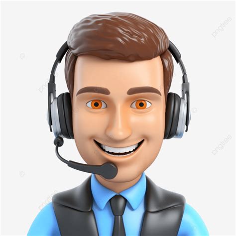 Call Center 3d Png