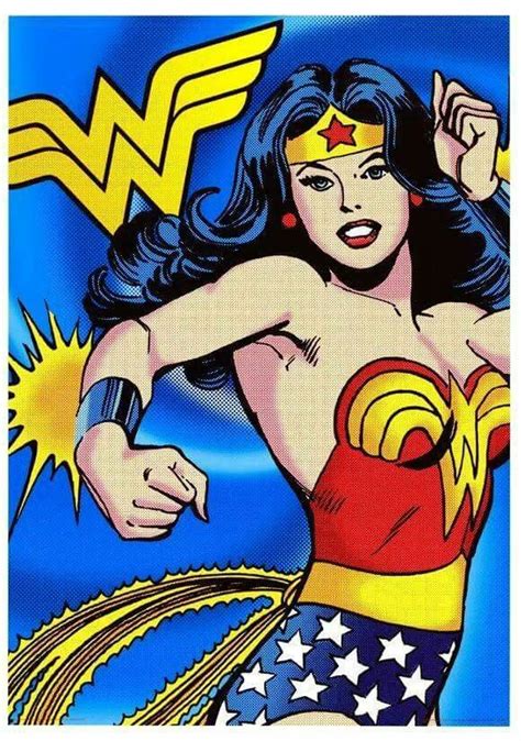 Classic Wonder Woman Comic Wonder Woman Dc Comics Poster
