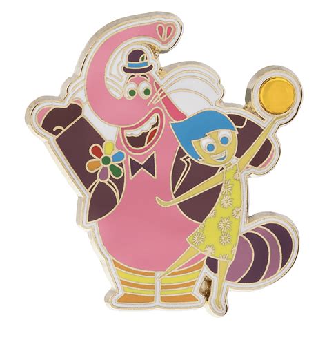 Disney Disney Parks Inside Out Joy And Bing Bong Pin New With Card