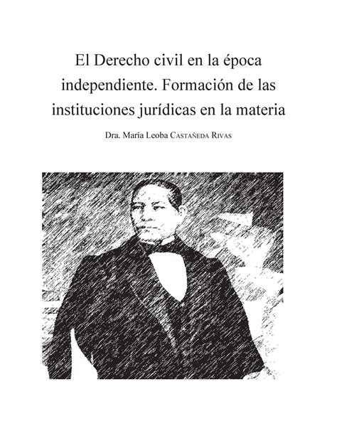 El Derecho Civil En La época Independiente Formación De Las Instituciones Jurídicas En La