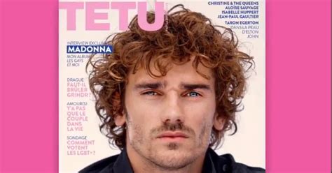 People Lutte Contre L Homophobie Antoine Griezmann Pose En Couverture De T Tu