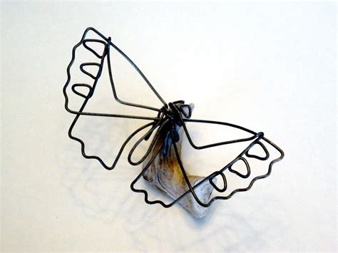 Butterfly Wire Sculpture By Wiredbybud On Etsy