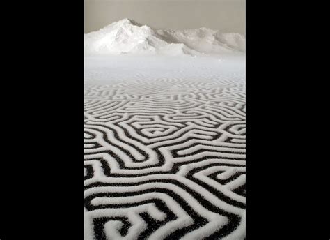 Motoi Yamamotos Mesmerizing Salt Labyrinths Photos Huffpost