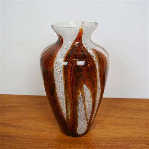 Mid Century Modern Glass Vase Retrosexual Vintage Shop