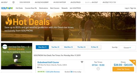 In case you're looking at buying a golfnow gift card for someone, i would hold off. www.golfnow.com - Grab The Hot Deals For Golf In Orlando