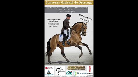 Direct Grand Concours National De Dressage Haras De La Vendée Youtube