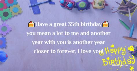 50 Best 35th Birthday Wishes In April 2024