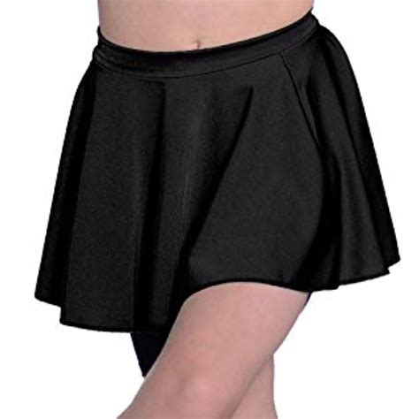 black lycra circular skirt westend dance boutique