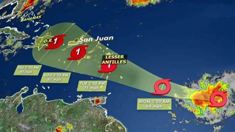 Tropical Storm Dorian Will Reach Puerto Rico Today Expected To Hit