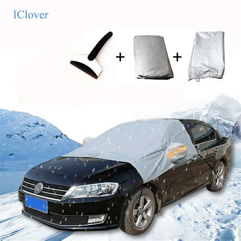 Car Windshield Snow Cover With Ice Scrapericlover Snow Ice Protector