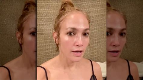 Jennifer Lopez Looks Completely Different Without Her Makeup In New Skincare Video