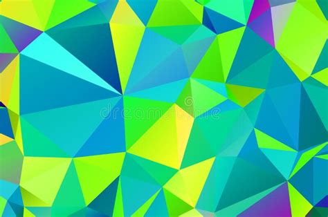 Diamond Pattern Colored Brilliant Triangles Stock Illustrations 52