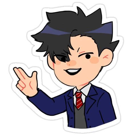 Kuroo Sticker By Gomee Art In 2021 Anime Stickers Anime Printables