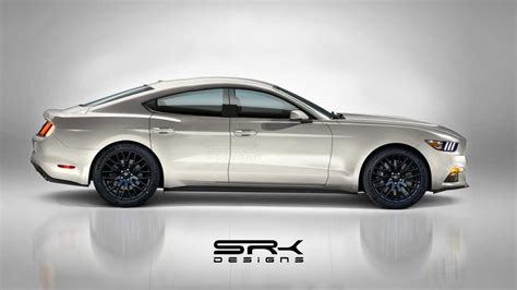 Ford Mustang Four Door Fan Rendering Could Be The Falcons Return
