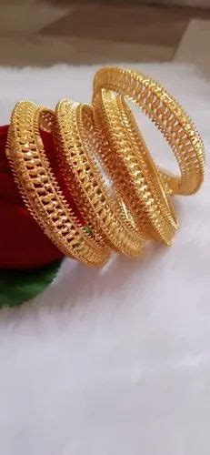 Party Wear Gold Plated Bangle Set At Rs 900set Ladies Bangle Set In