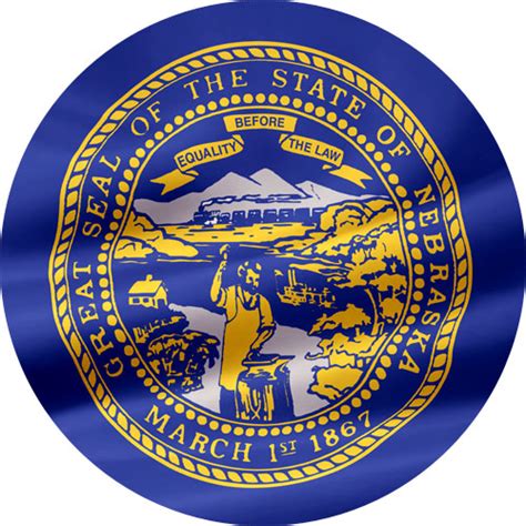Nebraska State Flag 3d Rendering Of A Nebraska State Flag Canstock