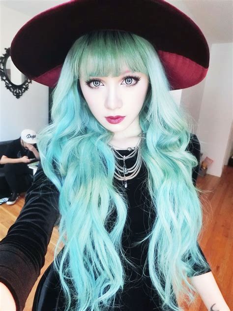 Pastel Turquoise Hair → Community Girl Hair Colors