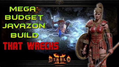 Diablo 2 Resurrected Mega Budget Javazon Build Guide YouTube